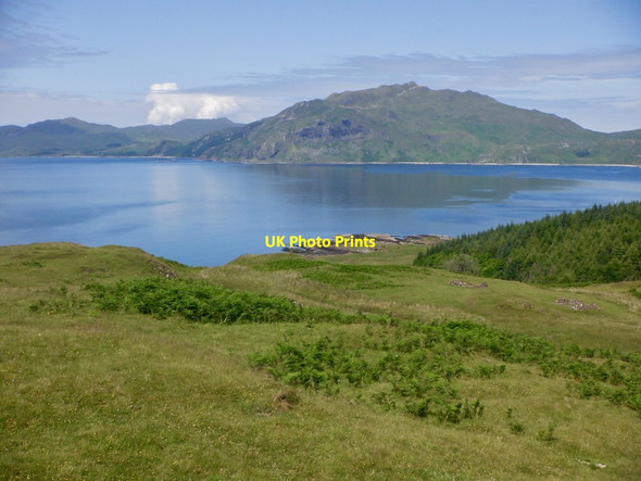 Photo 6"x4" View of Ben Hiant from Auliston Drimnin\/Na Druimeanan c2021