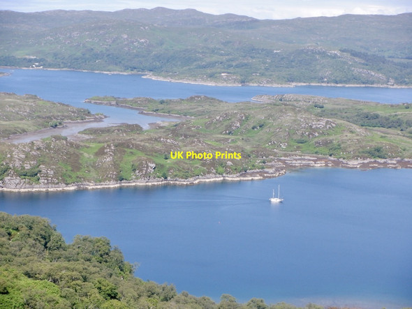 Photo 6"x4" Loch na Droma Buidhe Tom M\u00f2r\/NM5858 c2021