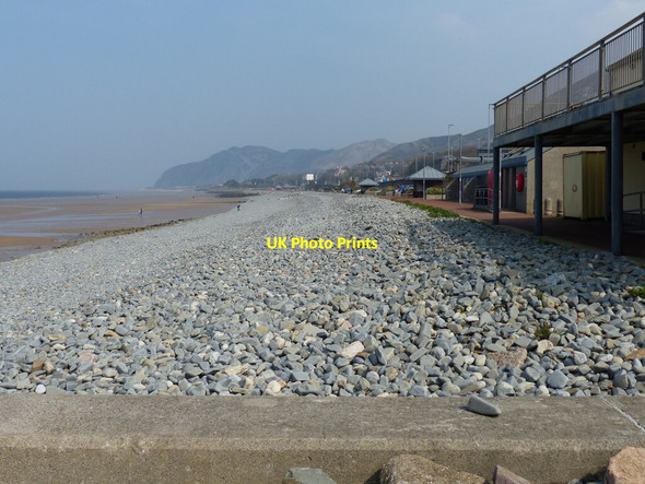 Photo 6"x4" Rocky shoreline at Penmaenmawr Penmaenmawr c2019