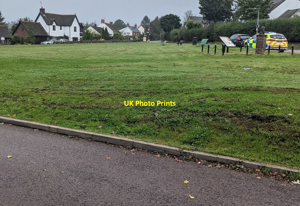 Photo 6"x4" Village green, Devauden Devauden c2021