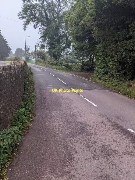 Photo 6"x4" SSW along the B4293 in Devauden Devauden c2021