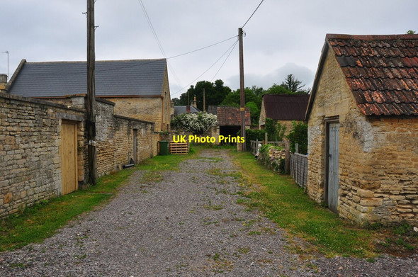 Photo 6"x4" Pinnells Alley, Badminton, Gloucestershire 2021 Badminton c2021