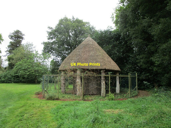 Photo 6"x4" Summerhouse at Newton St. Cyres Arboretum Newton St Cyres c2021