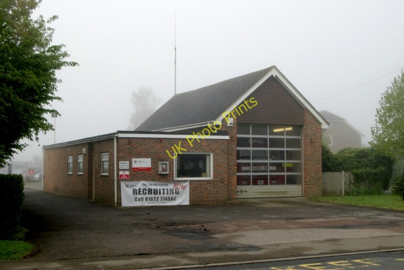Photo 6"x4" Headcorn fire station Headcorn c2009