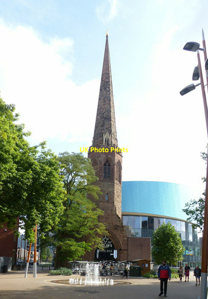 Photo 6"x4" Christchurch Steeple, Coventry Coventry c2021