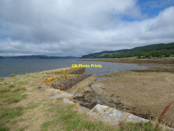 Photo 6"x4" The old pier at Otter Ferry Otter Ferry c2021