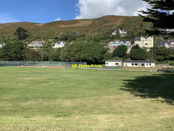 Photo 6"x4" Aberdovey sports area Aberdyfi c2021