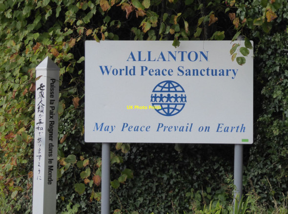 Photo 6"x4" Sign to Allanton Burnhead\/NX9184 c2021