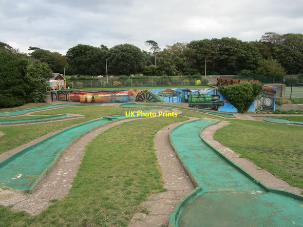 Photo 6"x4" Crazy Golf Course, Clevedon Clevedon c2021