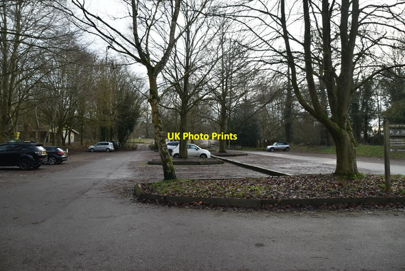 Photo 6"x4" Car park, Manor Park Country Park New Town\/TQ6757 c2021
