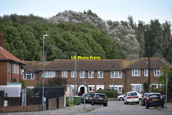Photo 6"x4" View along Dryden Road Bexley c2021