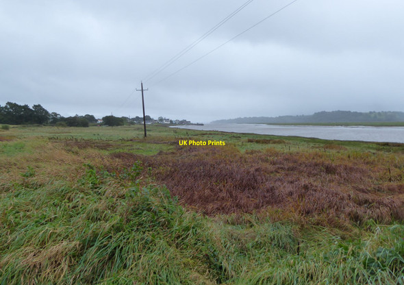 Photo 6"x4" Approaching Glencaple on the River Nith Glencaple\/NX9968 c2021