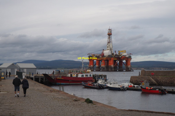 Photo 6"x4" The Harbour at Cromarty Cromarty\/NH7867 c2021