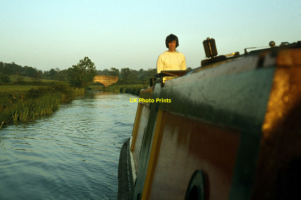 Photo 6"x4" Leicester Branch, summit level Winwick\/SP6273 c1978
