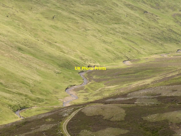 Photo 6"x4" Glen Lochsie Glen Lochsie Burn c2021