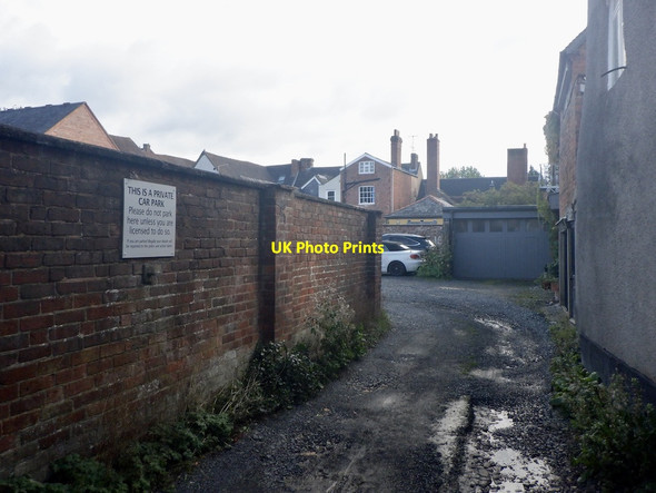 Photo 6"x4" Behind Broad Street Ludlow c2021