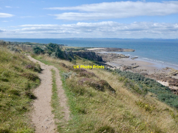 Photo 6"x4" Coastal path, Gullane Gullane c2021