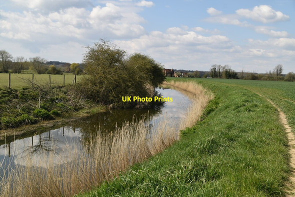 Photo 6"x4" Reading Sewer Stone in Oxney c2021