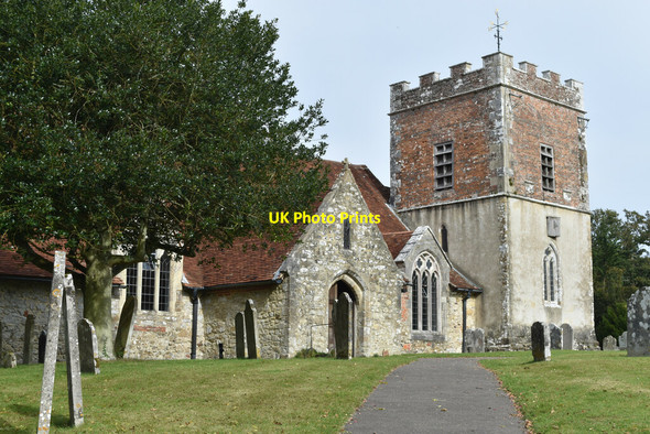 Photo 6"x4" Church of St John the Baptist, Boldre Boldre c2021