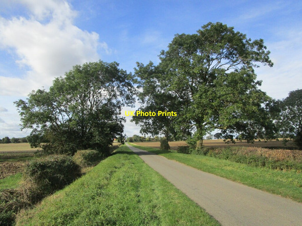 Photo 6"x4" Lane to Manthorpe Manthorpe\/TF0715 c2021