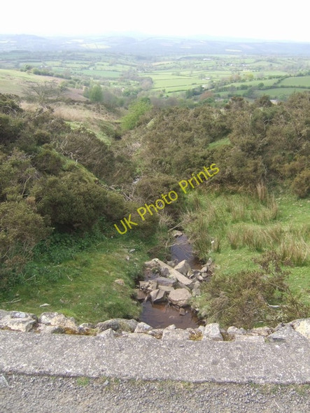 Photo 6"x4" Downstream towards the Tugford Brook Cockshutford c2009