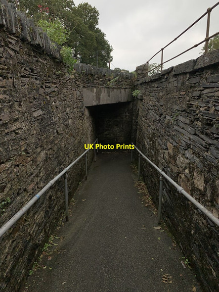 Photo 6"x4" The underpass to Minffordd station on the Cambrian line Minffordd\/SH5938 c2021