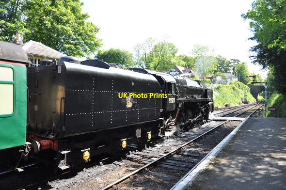 Photo 6"x4" Train waiting departure at Alresford New Alresford c2019