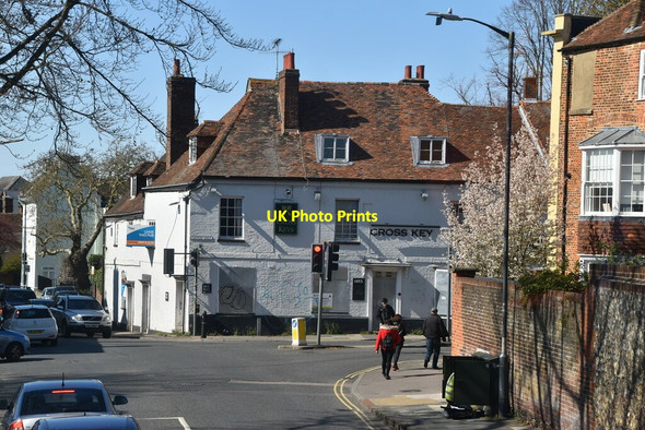 Photo 6"x4" Cross Keys Canterbury\/TR1457 c2021