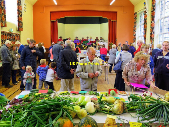Photo 6"x4" Heddon Village Show in Knott Hall (2015) Ryton\/NZ1564 c2015