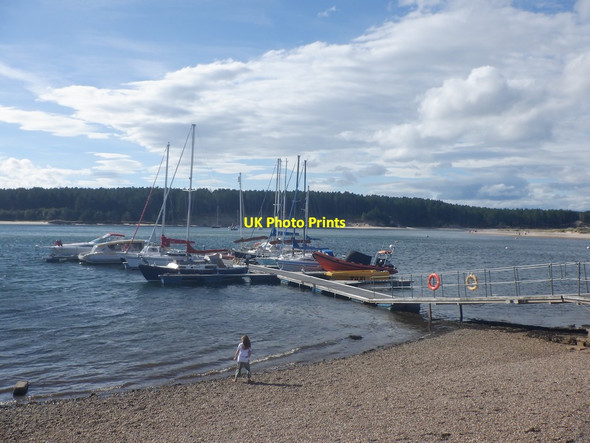Photo 6"x4" Landing stage, Findhorn Findhorn c2021