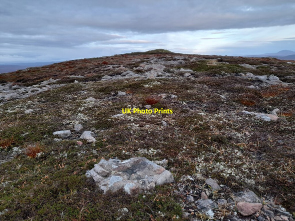 Photo 6"x4" 395 Metre Summit, Beinn Dubhain Beinn Dubhain\/NC9320 c2021