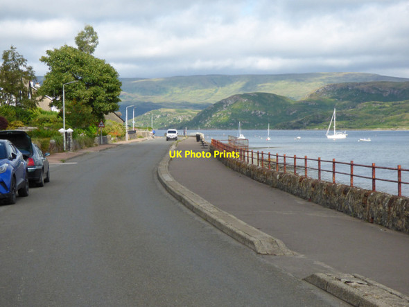 Photo 6"x4" The B8000 road in Tighnabruaich Auchenlochan c2021