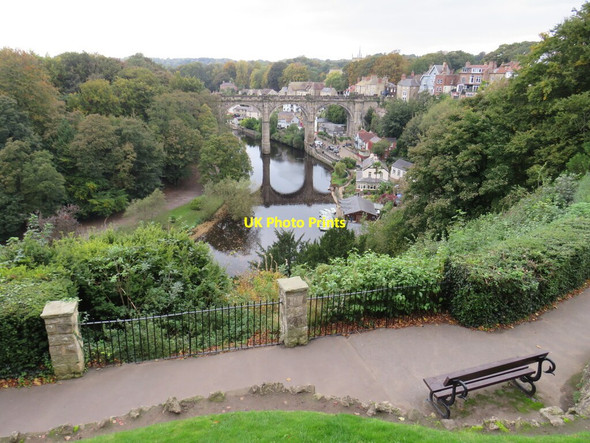 Photo 6"x4" View over the River Nidd, Knaresborough Knaresborough c2021