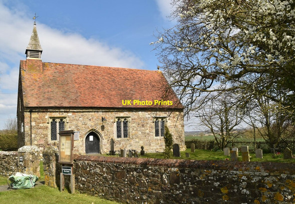 Photo 6"x4" Church of St Mary Reading Street\/TQ9230 c2021 P1