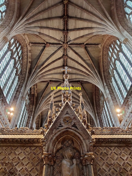 Photo 6"x4" Inside Lichfield Cathedral Lichfield c2021