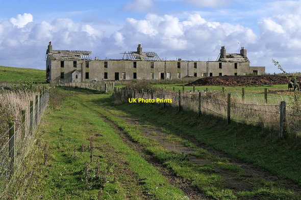 Photo 6"x4" Former coastguard cottages, Rattray Head, Aberdeenshire Blackhill\/NK0755 c2021