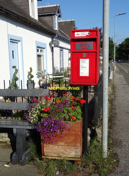 Photo 6"x4" Postbox on Main Street, Beattock Beattock c2021