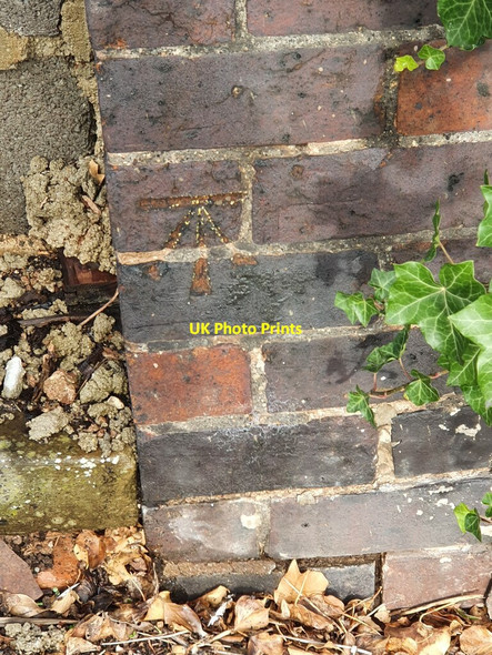 Photo 6"x4" Ordnance Survey Bench Mark Great Malvern c2021