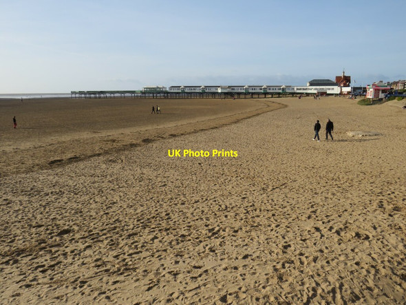 Photo 6"x4" Beach at St. Anne's-on-the-Sea Lytham St Anne's c2021