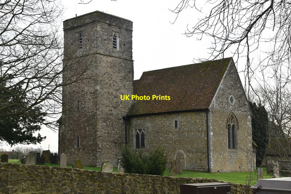 Photo 6"x4" Church of St Michael Addington\/TQ6559 c2021