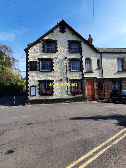 Photo 6"x4" Forestersv Arms Hotel, Dunster Dunster c2021