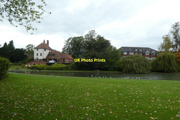 Photo 6"x4" Lake and cafe York\/SE5951 c2021
