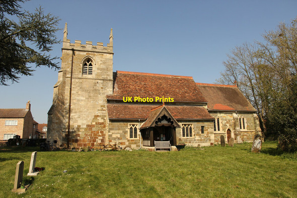 Photo 6"x4" St. Margaret's Church Bucknall\/TF1768 c2021