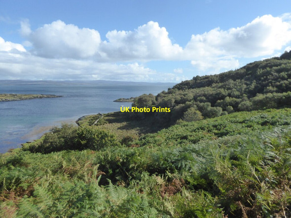 Photo 6"x4" Looking down to Tarbert Bay, Isle of Jura Tarbert\/NR6182 c2021