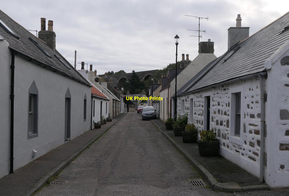 Photo 6"x4" 78 and 77 Seatown, Cullen, Banffshire Cullen\/NJ5167 c2021