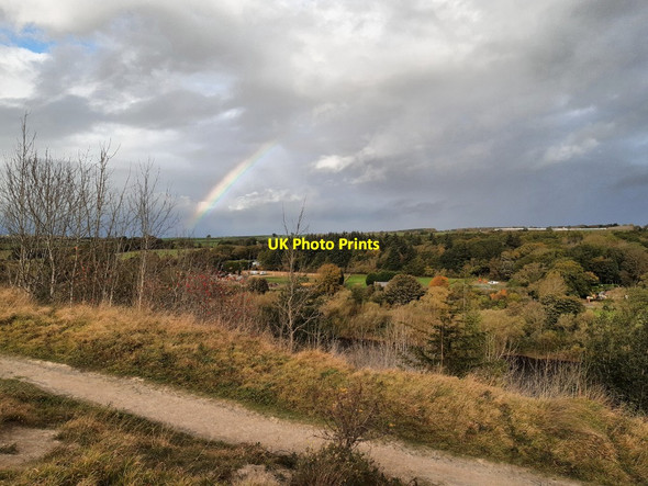 Photo 6"x4" View over River Tyne from the Spetchells Prudhoe c2021