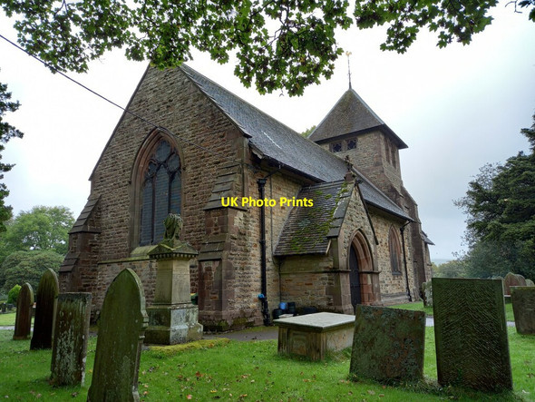 Photo 6"x4" Meerbrook, St Matthew's church Meerbrook c2021
