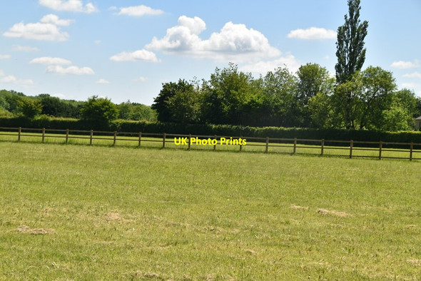 Photo 6"x4" Pasture, Chrishall Broad Green\/TL4439 c2021