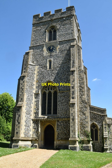 Photo 6"x4" Church of St Nicholas Elmdon\/TL4639 c2021