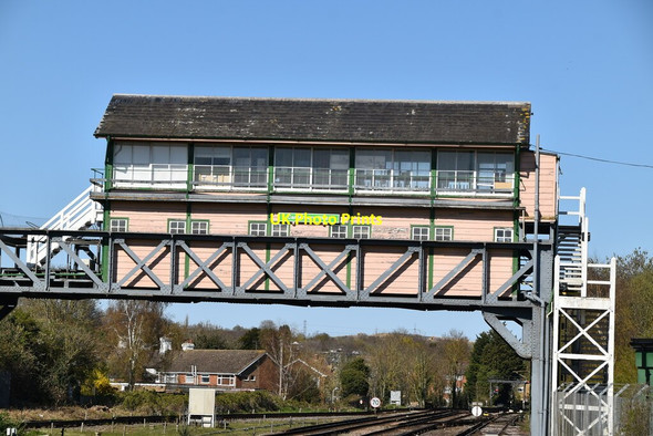 Photo 6"x4" Canterbury West Signalbox Canterbury\/TR1457 c2021